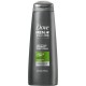 Sampon DOVE Men Fresh Clean 2 in 1, 400 ml, Par Deteriorat, cu Extract de Cafeina si Menta, Sampon si Balsam 2 in 1, Sampoane Revitalizante, Sampon pentru Barbati, Produse de Ingrijire a Parului, Produse Hairstyling, Sampon Fortifiant cu Cafeina