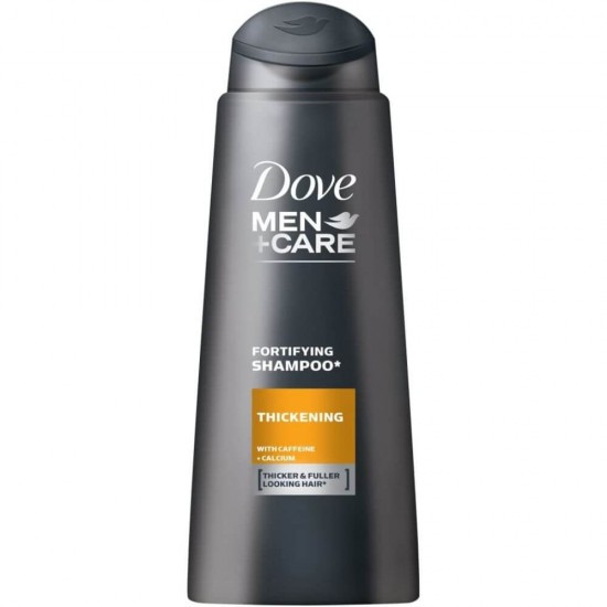 Sampon DOVE Men Thickening, 400 ml, Par Subtire, cu Extract de Cafeina si Calciu, Sampon Revitalizant pentru Barbati, Sampoane cu Calciu, Sampon pentru Barbati, Produse de Ingrijire a Parului, Produse Hairstyling, Sampon Par Fragil