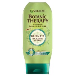 Balsam Par, 200 ml, Garnier Botanic Therapy Green Tea Eucalyptus & Citrus, Balsam pentru Par Normal si Gras, Balsam pentru Par Gras, Balsam pentru Par cu Tendinta de Ingrasare, Balsam cu Ceai Verde, Balsam cu Eucalipt, Balsam cu Citrice