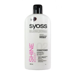 Balsam SYOSS Shine, 500 ml, pentru Par Revitalizat, Balsamuri Par Normal, Balsamuri  pentru Par Deteriorat, Balsam Antimatreata, Produse de Ingrijire a Parului, Produse Hairstyling, Balsamuri  Regeneratoare, Balsam Reparator Par Degradat