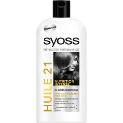 Balsam SYOSS Nurition Intense, 500 ml, Par Subtire, Balsam Par Subtire, Balsam pentru Par Fragil, Balsam Fortifiant, Produse de Ingrijire a Parului, Produse Hairstyling, Balsamuri Regeneratoare, Balsam Anti-Rupere