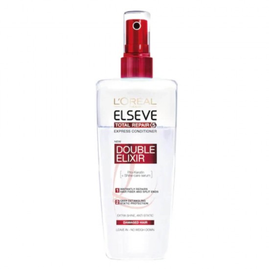 Balsam Express Spray 200 ml, Elseve Total Repair 5 L'OREAL Paris, Par Deteriorat, Balsam pentru Par Deteriorat, Balsam Spray pentru Par cu Deteriorat, Balsam Spray Protector pentru Par, Balsam Spray Hranitor, Balsam Spray Tratament pentru Par
