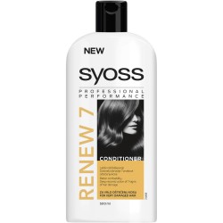 Balsam Syoss Renew 7, 500 ml, pentru Par Foarte Degradat, Balsam Hranitor, Balsam Reconstituant, Balsam Par Uscat, Balsamuri Syoss, Balsamuri Par Degradat, Balsam Par Degradat, Balsam Par Suprasolicitat, Balsam Hidratant