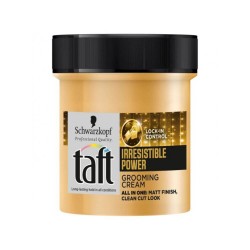 Crema Modelatoare TAFT Irresistible Power, 130 ml, Coafura Mata, Aspect Curat, Ceara de Par, Ceara pentru Aranjat Parul, Ceara pentru Volum, Ceara Coafura, Ceara pentru Par Casual, Crema modelatoare
