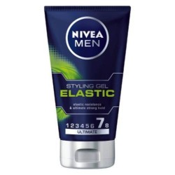 Gel Par Nivea Men Elastic, Ultimate 7, 150 ml, Gel Ingrijire Par Barbati, Produse pentru Par Barbati, Geluri Profesionale Barbati, Gel Profesional pentru Par, Gel pentru Coafura Barbati, Produse pentru Styling, Gel Aranjare Par