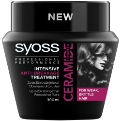 Masca de Par Syoss Ceramide Complex, 300 ml, Masca de Par, Masca de Par Syoss, Masca Ceramide, Madca cu Ceramide, Masca Ceramide Complex, Masca de Par Ceramide Complex, Tratament Intensiv pentru Par, Tratament pentru Par Anti-Rupere