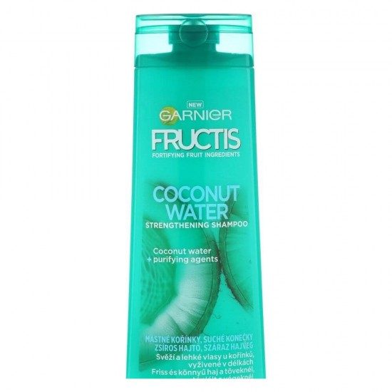Sampon GARNIER Hydra Fresh, 400 ml, cu Extract de Cocos, Sampon Fortifiant, Sampon Spalare Par, Sampon Fortifiere, Sampoane pentru Par Degradat, Sampon Ingrijire Par, Sampon Curatare Par, Sampon pentru Parul Moale