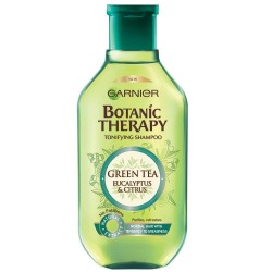 Sampon Par Gras, 250 ml, Garnier Botanic Therapy Green Tea Eucalyptus & Citrus, Sampon pentru Par Normal spre Gras, Sampon pentru Par Gras, Sampon pentru Par cu Tendinta de Ingrasare, Sampon cu Ceai Verde, Sampon cu Eucalipt, Sampon cu Citrice