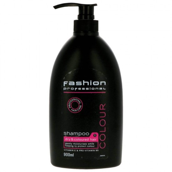 Sampon Fashion Professional Colour, 900 ml, Sampoane pentru Par Vopsit, Sampoane Fashion Professional Colour, Sampon Par Vopsit, Produse de Ingrijire a Parului, Sampon Par Profesional, Sampoane Regeneratoare