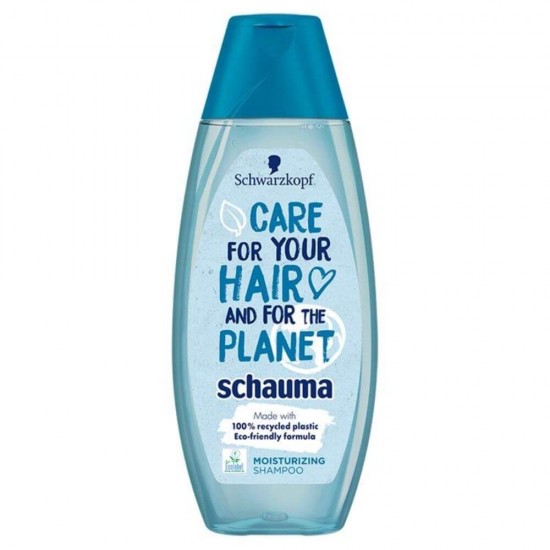 Sampon Femei, 400 ml, Schauma Care For Your Hair And For The Planet Moisturizing, Sampon pentru Curatare Profunda, Sampon pentru Hidratarea Parului, Sampon Hidratant Femei, Sampon Ecologic pentru Femei, Sampon Schauma pentru Femei