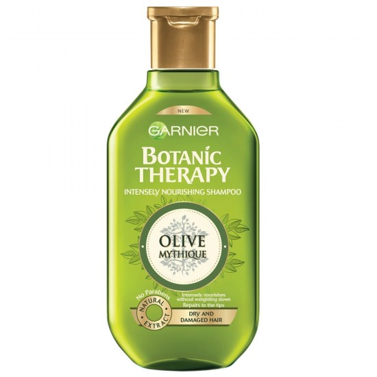 Sampon Garnier Botanic Therapy Olive Mythique, 250 ml, Sampon pentru Par, Sampon Nutritiv, Sampon Hranitor, Sampon Reparator, Sampon Par Deteriorat, Sampon Par Uscat, Sampon Masline, Sampon Ulei de Masline, Sampon Garnier