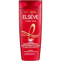 Sampon Par Vopsit  Elseve Color Vive L'OREAL Paris, 250 ml, Sampon Par Vopsit, Sampon pentru Mentinerea Culorii, Sampon Protectia Parului Voopsit, Sampon Revitalizare Culoare, Sampon Hranitor Par Vospit