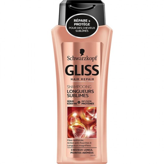 Sampon Supreme Length Schwarzkopf, 250 ml, cu Cheratina, Sampon de Par, Sampon pentru Par Uscat, Sampon Par Deteriorat, Sampon Schwarzkopf, Sampon Efect Reparator, Sampon cu Cheratina, Sampoane Par, Sampoane Schwarzkopf