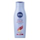 Sampon Nivea Color Care & Protect, Cantitate 250 ml, Pentru Par Vopsit, Cu Ulei de Macadamia, Sampon Spalare Par, Sampon Fortifiere, Sampoane pentru Par, Sampon Ingrijire Scalp, Sampon Curatare Par, Sampon pentru Par Vitalizat