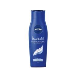 Sampon Nivea Hairmilk Regeneration, 250 ml, Pentru Par Uscat si Deteriorat, Cu Eucerit, Sampon Spalare Par, Sampon Fortifiere, Sampoane pentru Par, Sampon Ingrijire Scalp, Sampon Curatare Par, Sampon pentru Par Vitalizat