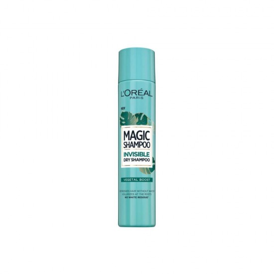 Sampon Uscat L'Oreal Paris Magic Shampoo Vegetal Boost, 200 ml, Sampon Uscat Magic Shampoo, Sampon Uscat Vegetal Boost, Sampon Uscat Loreal, Sampon Uscat pentru Revitalizare si Volum, Sampon Uscat pentru Par, Sampoane Uscate Loreal