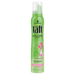 Spuma Taft Volume Ultra Strong 4, 200 ml, pentru Par Voluminos, Spuma Modelatoare Par, Produse Ingrijire Par, Produse Hairstyle, Spuma de Par pentru Volum, Spuma pentru Coafat, Mousse pentru Coafat, Taft Volum Mousse