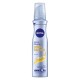 Spuma NIVEA Briliant Blonde Extra Strong 4, 150 ml, pentru Par Blond, Spuma Modelatoare Par, Produse Ingrijire Par, Produse Hairstyle, Spuma de Par pentru Volum, Spuma pentru Coafat, Mousse pentru Coafat, Nivea Volum Mousse