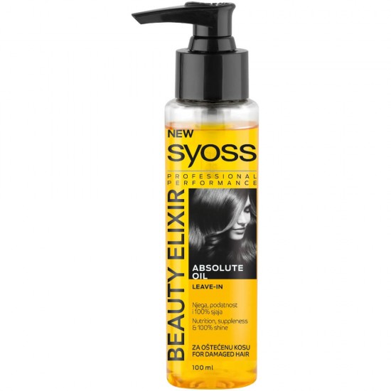 Ulei de Par Syoss Beauty Elixir pentru Par Deteriorat, 100 ml, Ulei Pentru Par, Ulei pentru Par Deteriorat, Ulei Par Deteriorat, Tratament Par Deteriorat, Ulei Tratament Par Deteriorat, Ulei Par Syoss, Ulei Par Deteriorat Syoss