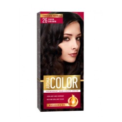 Vopsea Permanenta de Par Aroma Color 26, Saten Inchis, 90 ml, Vopsea Par, Vopsea Saten Inchis, Vopsea Permanenta Saten Inchis, Vopsea Par Saten Inchis, Vopsea de Par Permanenta, Vopsea Permanenta Par Saten Inchis