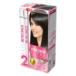 Vopsea de Par Permanenta LONCOLOR Ultra Max 1, Negru, 200 ml, Vopsea Permanenta, Vopsea Par, Vopsea de Par LONCOLOR Ultra, Vopsea Par Neagra, Vopsea Par Profesionala, Vopsea de Par, Vopsea de Par LONCOLOR, Vopsea de Par Hidratanta