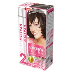 Vopsea de Par Permanenta LONCOLOR Ultra Max 3, Castaniu Inchis, 200 ml, Vopsea Permanenta, Vopsea Par, Vopsea de Par LONCOLOR Ultra, Vopsea Par Profesionala, Vopsea de Par, Vopsea de Par LONCOLOR, Vopsea de Par Hidratanta