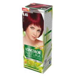 Vopsea de Par Permanenta LONCOLOR Natura 6.45, Rosu Rubin, 100 ml, Vopsea Par LONCOLOR, Vopsea Permanenta Par LONCOLOR, Vopsea Naturala, Vopsea Natura LONCOLOR, Vopsea LONCOLOR Natura