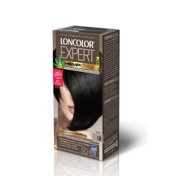Vopsea de Par Loncolor Expert HempStyle 1.0, Negru, 100 ml, Vopsea de Par Permanenta, Vopsea de Par Neagra, Vopsea de Par Neagra Loncolor, Vopsea de Par Loncolor, Vopsea Loncolor Expert HempStyle, Vopsea de Par 1.0, Colorant Negru Par, Vopsele de Par