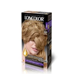Vopsea de Par Loncolor Expert Oil Fusion 8.71, Blond Bej, 100 ml, Vopsea de Par Permanenta, Vopsea de Par fara Amoniac, Vopsea de Par Blonda, Vopsea de Par Loncolor, Vopsea Loncolor Expert Oil Fusion, Vopsea de Par 8.71