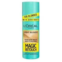 Spray Instant de Par L'Oreal Paris Magic Retouch 9.3 Light Blonde, 75 ml, Spray pentru Mascarea Radacinilor Crescute, Spray Camuflare Radacini, Spray Acoperire Radacini Crescute, L'OREAL Paris Magic Retouch pentru Retusarea Radacinilor