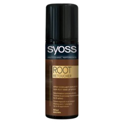 Spray SYOSS Vopsirea Temporara a Radacinilor, Saten, 120 ml, Syoss Root Retoucher Brown, Spray Colorant pentru Radacinile Parului, Vopsire Radacini Par, Spray pentru Radacina Parului Syoss Schwarzkopf Spray SYOSS Vopsirea Temporara a Radacinilor, Saten, 120 ml, Syoss Root Retoucher Brown, Spray Colorant pentru Radacinile Parului, Vopsire Radacini Par, Spray pentru Radacina Parului Syoss Schwarzkopf