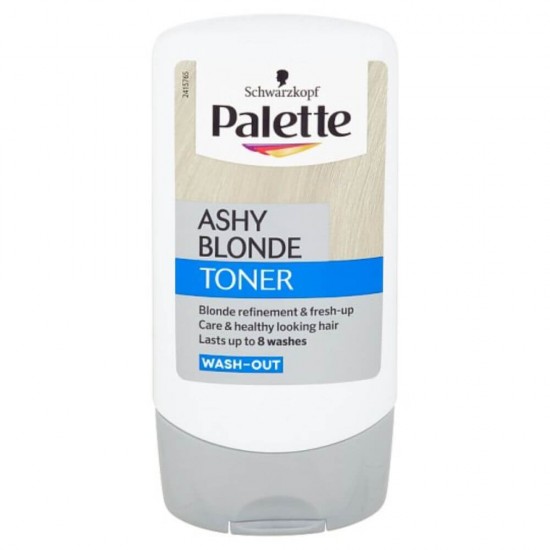 Toner PALETTE, Blond Cenusiu, 150 ml, Toner Ashy Blonde, Toner Par Blond, Toner pentru Colorarea Parului, Tonere pentru par Palette, Produse pentru Ingrijirea Parului Palette, Toner de Par Schwarzkopf, Tonere de Par Schwarzkopf