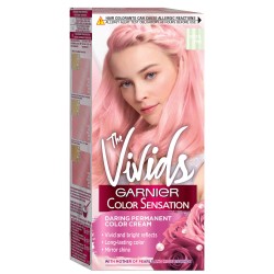 Vopsea de Par Permanenta Garnier Cream Sensation The Vivids 10.22, Pastel Pink, 110 ml, Cu Amoniac, Vopsea de Par, Vopsea de Par Permanenta, Vopsea de Par Garnier, Vopsea de Par Crem Sensation, Vopsea de Par cu Amoniac