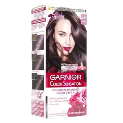Vopsea de Par Permanenta Garnier Color Sensation 5.21, Ametist Inchis, 110 ml, Cu Amoniac, Vopsea de Par, Vopsea de Par Permanenta, Vopsea de Par Garnier, Vopsea de Par Color Sensation, Vopsea Permanenta Garnier Sensation, Vopsea de Par Cu Amoniac