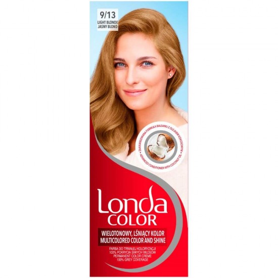 Vopsea de Par Permanenta Londa Color Blend 9/13, 110 ml, Blond Deschis, Vopsea LONDA Color, Colorare Par LONDA Color, Vopsea de Par Blond Deschis, Vopsele Hair Styling, Produse de Ingrijire a Parului, Vopsea Colorare Par LONDA Color Blend