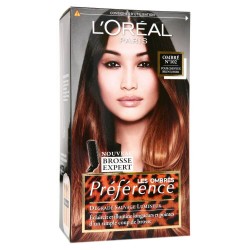 Vopsea de Par Permanenta cu Amoniac, L'Oreal Paris Preference Wild Ombres 102, 138 ml, Saten Spre Brunet, Vopsea de Par Ombre, Vopsea de Par Stilul Ombre, Vopsea de Par Loreal Paris Preference, Vopsea de Par Wild Ombres, Vopsea de Par in Umbre