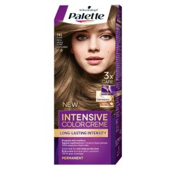 Vopsea de Par Permanenta PALETTE Intensive Color Cream N62, 110 ml, Blond Mediu, Vopsea de Par PALETTE, Vopsea de Par Blond Medius, Vopsea Nuanta Blond Mediu, Produse de Ingrijire a Parului, Vopsea Blond Mediu Colorare Par