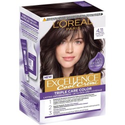 Vopsea de Par Permanenta L'Oreal Paris Excellence Cool Creme 4.11, 192 ml, Saten Ultra Cenusiu, Vopsea L'Oreal Paris, Vopsea de Par L'OREAL Paris, Vopsea de Par Saten Inchis, Produse de Ingrijire a Parului, Vopsea Colorare Par L'OREAL Paris Vopsea de Par Permanenta L'Oreal Paris Excellence Cool Creme 4.11, 192 ml, Saten Ultra Cenusiu, Vopsea L'Oreal Paris, Vopsea de Par L'OREAL Paris, Vopsea de Par Saten Inchis, Produse de Ingrijire a Parului, Vopsea Colorare Par L'OREAL Paris
