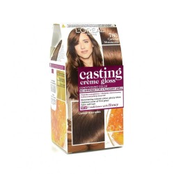Vopsea de Par Semipermanenta L'OREAL Paris Casting Creme Gloss 780, 180 ml, Fara Amoniac, Caramel Moccacino, Vopsea de Par L'OREAL Paris, Vopsea de Par Fara Amoniac, Produse de Ingrijire a Parului, Vopsea Colorare Par L'OREAL Paris