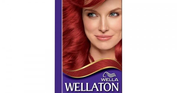 Vopsea Permanenta Par Wellaton 77/44, Rosu Vulcanic, 110 ml, Vopsea ...