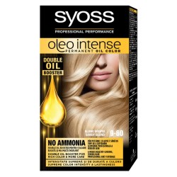 Vopsea de Par Permanenta, Fara Amoniac, SYOSS Oleo Intense, 9-60 Nuanta Blond Nisipiu, 115 ml, Vopsea Permanenta, Vopsea Fara Amoniac, Vopsea SYOSS, Vopsea de Par Profesionala