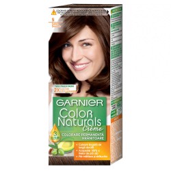 Vopsea Permanenta de Par 5 Saten Deschis, Garnier Color Naturals, 110 ml, Vopsea de Par, Vopsea Par Permanenta, Vopsea Permanenta Saten Deschis, Vopsea Permanenta pentru Par, Vopsea Garnier, Vopsea Saten Garnier, Vopsea Permanenta Garnier