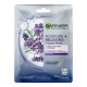 Masca Servetel Garnier Skin Naturals Moisture & Relaxing cu Lavanda, 28 g, Masca Servetel Relaxanta, Masca Hidratare Ten, Masca Servetel cu Lavanda, Masca de Fata Servetel, Masca Ten Servetel, Masca Fata cu Lavanda