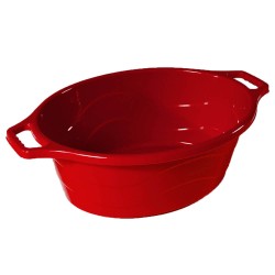 Lighean Oval cu Manere STERK, Capacitate 12 L, Dimensiune 46x34x18 cm, Material Plastic, Culoare Rosu, Lighean cu Manere, Lighean Oval, Lighean Plastic Lighean Oval cu Manere STERK, Capacitate 12 L, Dimensiune 46x34x18 cm, Material Plastic, Culoare Rosu, Lighean cu Manere, Lighean Oval, Lighean Plastic