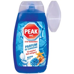 Rezerva Odorizant Peak WC Gel, 400 ml, Antibacterian, Marin, Rezerva Peak WC Gel, Rezerva Odorizant Peak WC Gel, Rezerva Odorizant Vas Toaleta Peak Gel, Odorizant WC Parfum Marin, Peak Gel Antibacterian Odorizant pentru WC