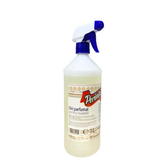 Ulei Parfumat PERINITA pentru Toaleta cu Pulverizator, 1 L, Odorizant Spray pentru Toaleta, Odorizant Spray Toaleta, Odorizante Ulei pentru Toaleta, Odorizante Spray Toaleta, Spray Odorizant Toaleta