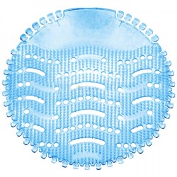 Sita Odorizanta Pisoar, Diametru 17 cm, din Silicon cu Zimti Antistropire, Culoare Albastra, Odorizante Pisoar, Sita Odorizanta pentru Pisoar, Sita Parfumata pentru Pisoar, Site Silicon Pisoare, Plasa pentru Pisoar, Acoperitoare Silicon Pisoar