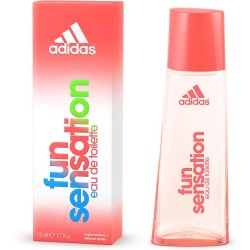 Apa de Toaleta Adidas Fun Sensation, 50 ml, Parfum, Parfum Femei, Apa de Toaleta pentru Femei, Apa de Toaleta Adidas, Apa de Toaleta Femei, Apa de Toaleta Fresh, Apa de Toaleta Florala, Apa de Toaleta cu Miros Fructat