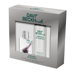 Set Cadou pentru Barbati David Beckham Inspired by Respect, Apa de Toaleta 40 ml si Deodorant Antiperspirant 150 ml, Set Ingrijire, Set Cadou pentru Barbati, Cadou Barbati, Set Cadou Ingrijire, Set Cadou Cosmetice pentru Barbati, Set Cadou Barbati