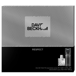 Set Cadou pentru Barbati David Beckham Respect, Apa de Toaleta 40 ml si Deodorant Antiperspirant 150 ml, Set Ingrijire, Set Cadou pentru Barbati, Cadou Barbati, Set Cadou Ingrijire, Set Cadou Cosmetice pentru Barbati, Set Cadou Barbati